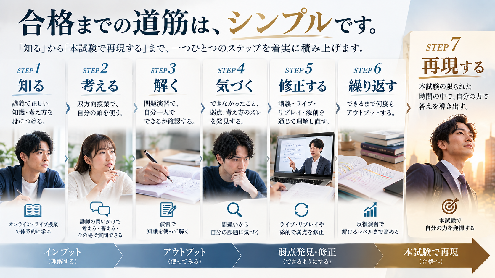 合格までの7STEP