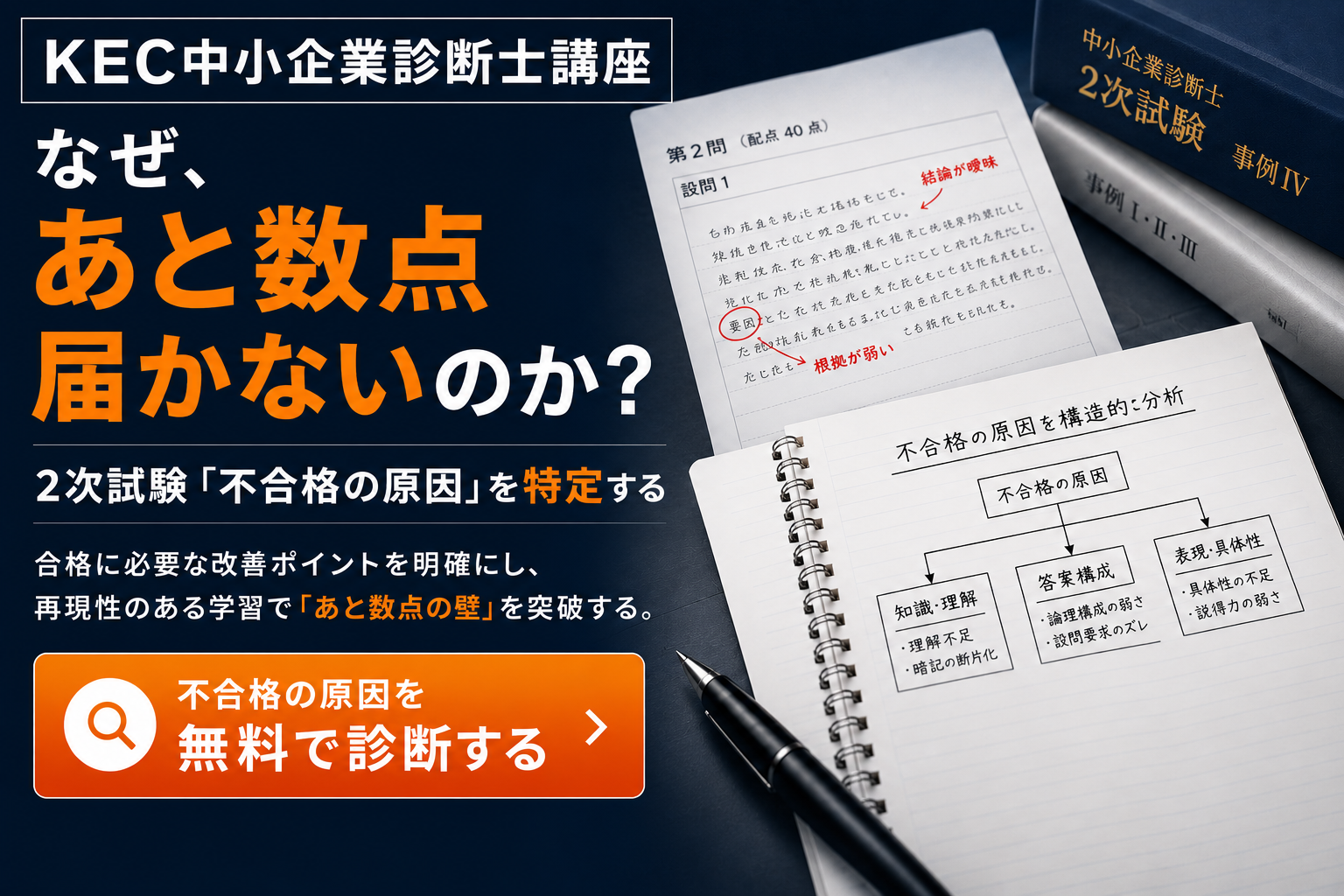 2020年版　中小企業診断士対策講座 中小企業診断士 最短合格のための 第2次試験過去問題集 2020年度 | TAC